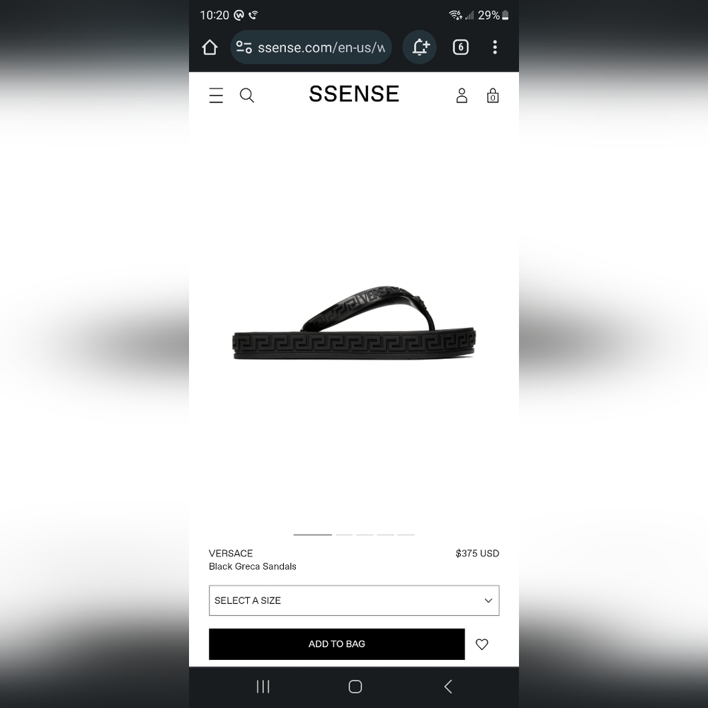 VERSACE  Greca Sandals